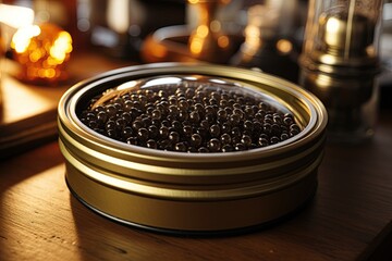 Caviar: Delight in the briny and delicate taste of caviar, a prized delicacy from the sea.Generated with AI
