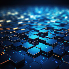 Fototapeta premium Abstract Background Hexagon