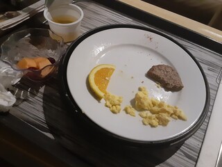 Breakfast Food on a Plate