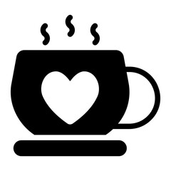 cafe glyph icon