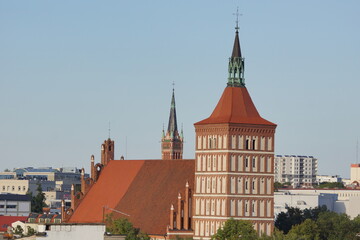 Katedra św. Jakuba w Olsztynie. Polska - Mazury - Warmia.