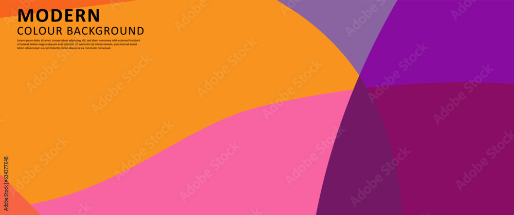 Poster vector design abstract colorful geometric and fluid vector background suitable for summer festival, 