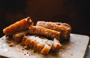 Pork belly crispy