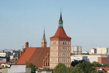Katedra św. Jakuba w Olsztynie. Polska - Mazury - Warmia.
