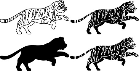 set of tiger