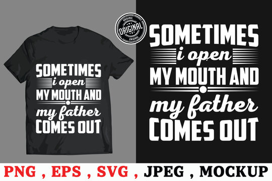National father day t-shirt design, 4q t-shirt design