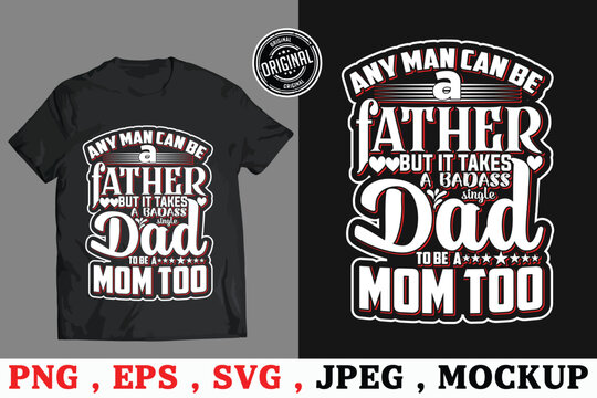 National father day t-shirt design, 4q t-shirt design