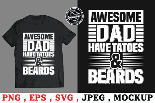 National father day t-shirt design, 4q t-shirt design