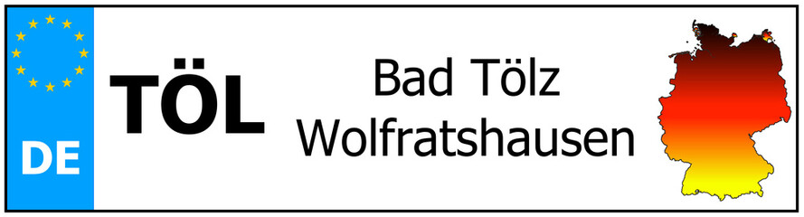 Registration number German car license plates of Bad Tölz Wolfratshausen
 Germany