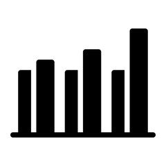 bars chart glyph icon