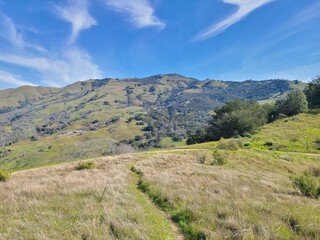 Mt Diablo view from Wall Point, Mt Diablo State Park, California