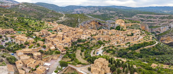 Alquezar, medieval village in Huesca province, Spain