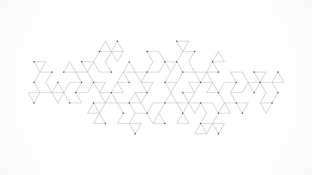 Creative idea of modern design with abstract geometric background. Minimalist vector texture with triangles pattern