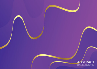 abstract background wave purple with luxury