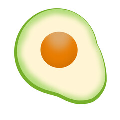fried egg illustration