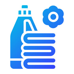 detergent and towel icon