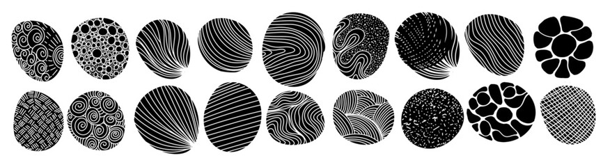Sketch hatching patterns, abstract hand drawn vector backgrounds. Linear pencil sketch and doodle patterns, crossed, wavy and parallel lines, hatch sketching graphic texture. Vector illustration
