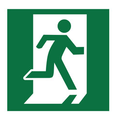 Enter Exit Signs Labels