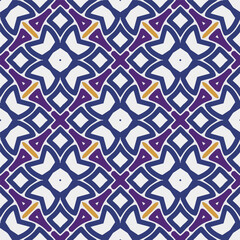 Geometric ornament in ethnic style.Seamless pattern with abstract  shapes.Repeat design for fashion, textile design,  on wall paper, wrapping paper, fabrics and home decor.