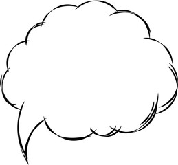 speech bubble balloon icon sticker memo keyword planner text box banner, flat png transparent element design