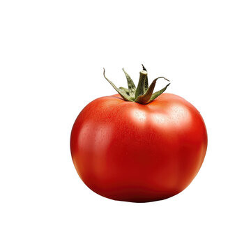 Tomato on transparent background