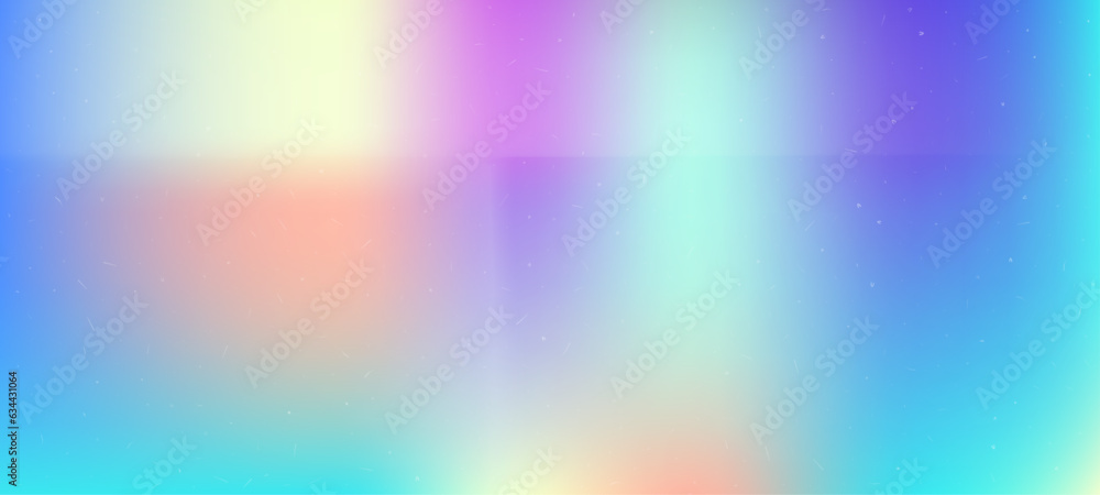 Poster aura background with folded paper effect. noisy overlay texture with dots and scratches. trendy vibr