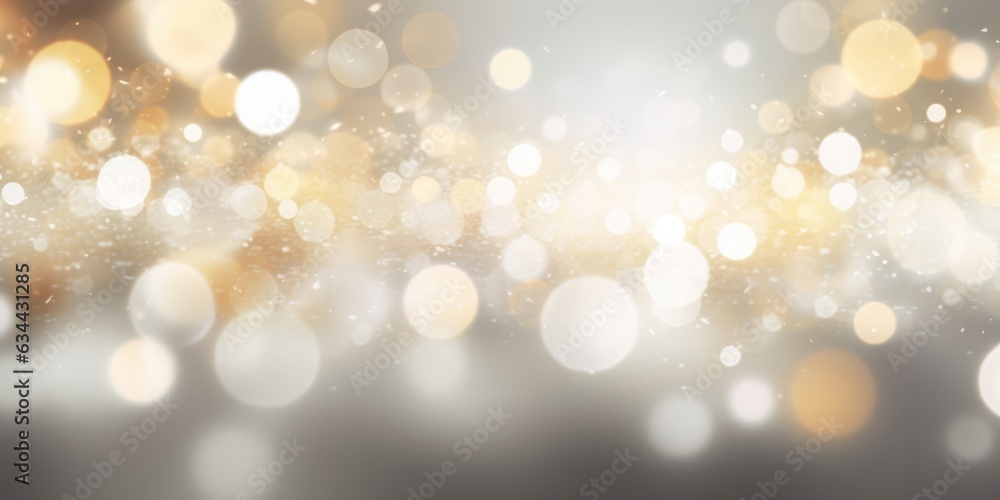 Poster a white abstract bokeh background. generative ai image aig30.