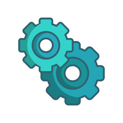 gear icon design vector template