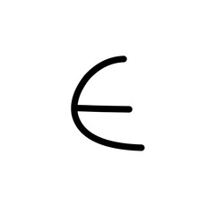 Epsilon Symbol 