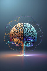 human brain model