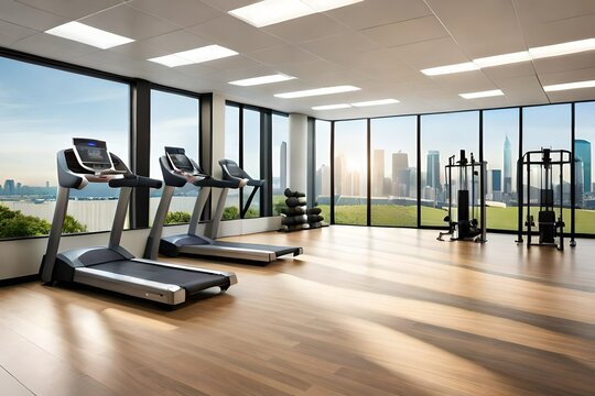 person exercising in gym - Powered by Adobe