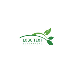 green leaf logo