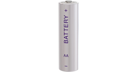 white color AA batteries with marking