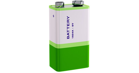 Nine volt battery