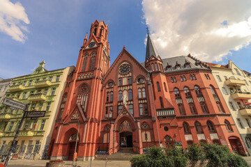 Kiezkirche im Wrangelkiez; Taborkirche in Berlin-Kreuzberg