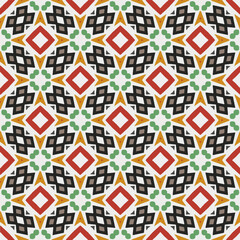 Abstract ethnic rug ornamental pattern.Perfect for fashion, textile design, cute themed fabric, on wall paper, wrapping paper and home decor