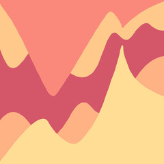 pastel shape and movement concept, abstract background