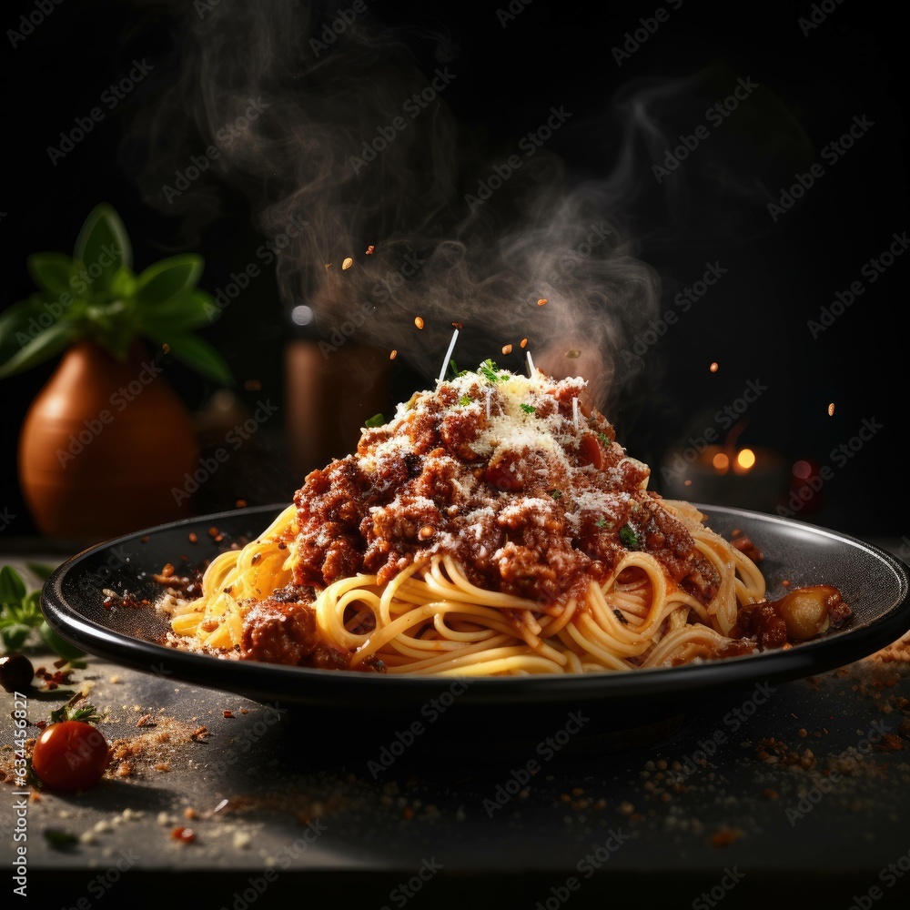 Wall mural spaghetti bolognese