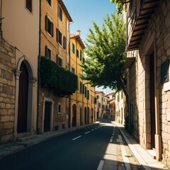  street in Italy old town.