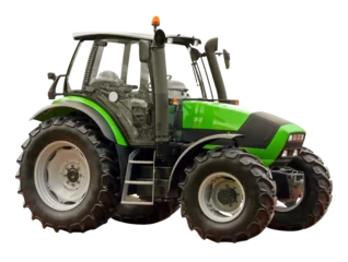 Wandcirkels tuinposter Agricultural tractor © stefan1179