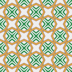 Ornament in ethnic style.Seamless pattern with abstract shapes. Repeat design for fashion, textile design,  on wall paper, wrapping paper, fabrics and home decor.