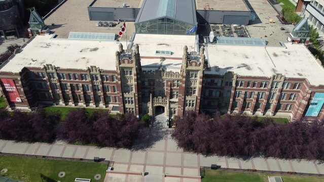 View of SAIT campus in Calgary, Alberta. 