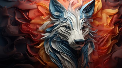 World animal day, International Day of Action for Animal Rights and Welfare, Paper animals, colorfulness, pay attention to animal problems, population, world wildlife, wild animals .