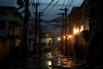 Electricity in the streets