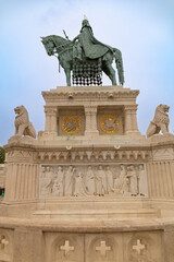 pomnik konny Św. Stefana w Budapeszcie