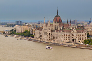 Parlament w Budapeszcie - obrazy, fototapety, plakaty