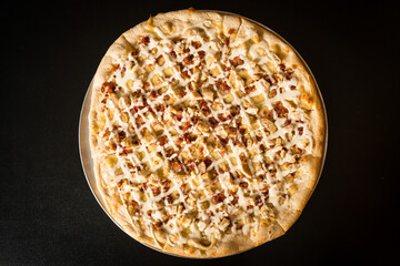 Chicken bacon and ranch pizza