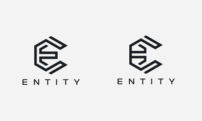 E Minimalistic Logo Design.