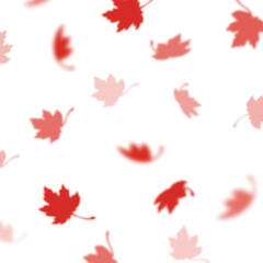 Red blur leaves background