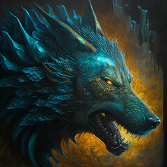 fantasy wolf 